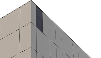 Modern building with BIM technology implementation