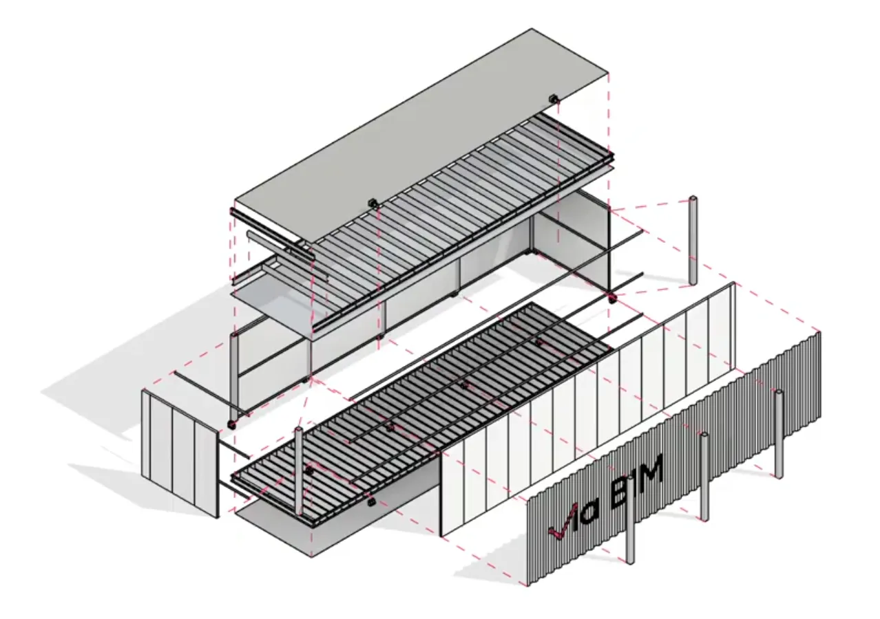 via-bim-modular-data-center-revit-family-displaced